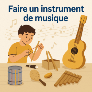 faire un instrument de musique