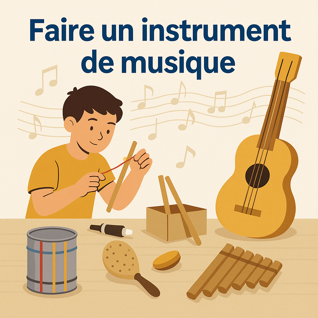 faire un instrument de musique